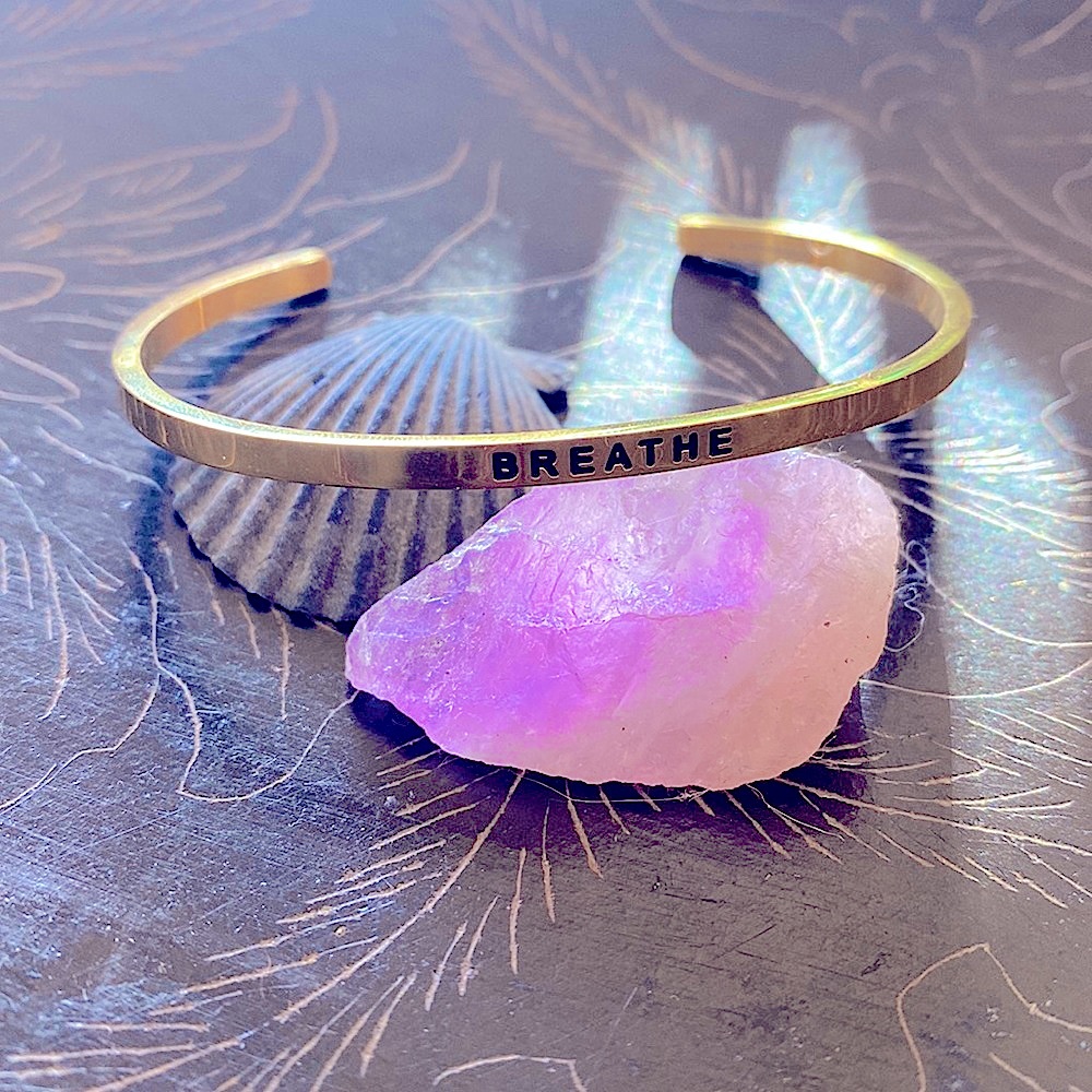 Breathe Mantraband Bracelet NWOT